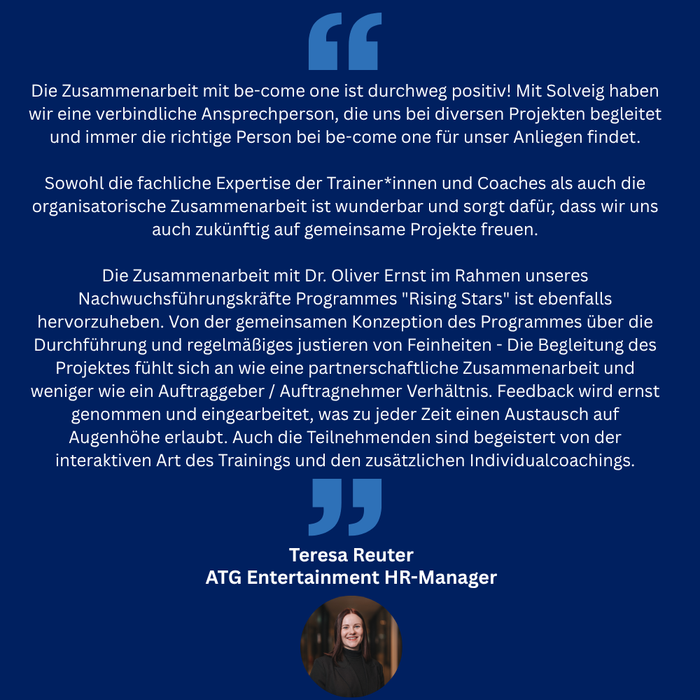 Zitat Referenz ATG Entertainment